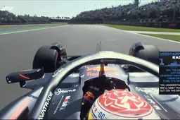 Problemen voor Max Verstappen onderweg naar de startgrid in Mexico