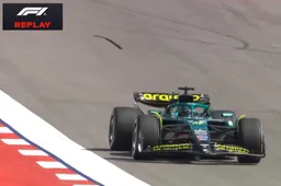 Stroll causes strange red flag in FP1 of the US Grand Prix