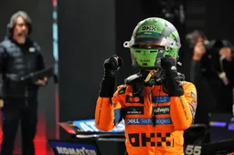 Norris in schok door verrassende pole position in regenachtig Las Vegas