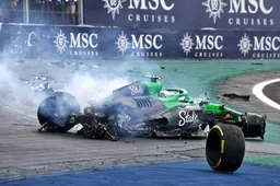 Bortoleto geeft gezondheidsupdate na enorme crash in Brazilië