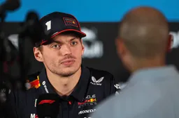 Verstappen eindigt ver achter McLaren na problemen in Qatar