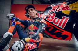 Acosta reflects on first season as factory KTM rider: 'not a disaster at all'