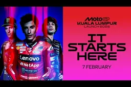 MotoGP LIVE | Volg hier de seizoenslancering van 2026 vanuit Kuala Lumpur