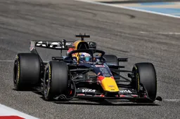 Verstappen en Red Bull op achterstand van concurrenten na tests in Bahrein