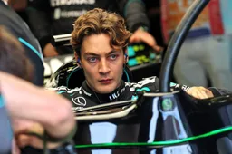 F1 Results: Russell storms to pole in Australia as Verstappen suffers crash