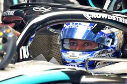 Russell tops chaotic FP1 in China, as Norris and Hamilton collide