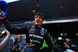 Emotional Mercedes message to Antonelli after maiden win at F1 Chinese GP
