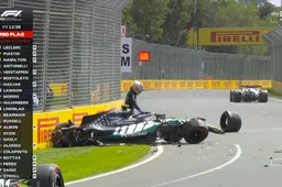 Megacrash Antonelli zorgt voor rode vlag tijdens VT3 in Australië