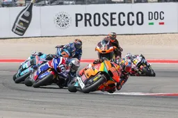 Angel Piqueras shares injury update after horrific Moto2 crash in COTA