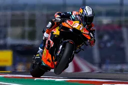 Acosta tops COTA practice after scary Marquez crash