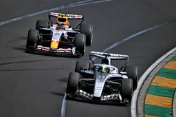 Perez and Lawson exchange war of words after tense Australian GP clash