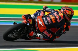 Huge crash for Moto3 pole-sitter Esteban, taken to medical center