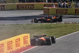 McLaren teammates Norris and Piastri clash late in 2025 Canadian GP thriller