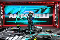 Antonelli celebrates fourth win in a row but warns: 'Ferrari, Red Bull and McLaren are coming back'