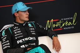 Russell door het stof en biedt excuses aan voor gedrag tijdens GP Canada
