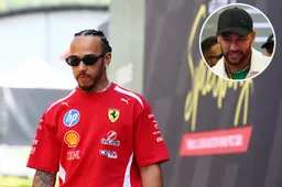 'We message each other often' - Hamilton delighted by Neymar's gesture