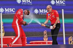 Hamilton hails instant connection with race engineer Santi after first Ferrari win