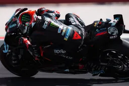 Aprilia on top in Assen as Marquez crashes once again in FP1