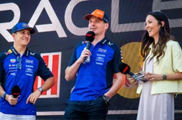 Verstappen schiet in de lach bij vraag over volgende race in Silverstone