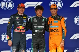 Verstappen vanaf de eerste startrij in flink gewijzigde startopstelling GP België