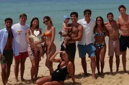 Piquet toont 'mijlpaal' van Lily en krijgt ook Verstappen op de foto tijdens zijn vakantie
