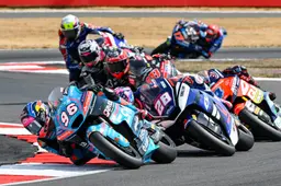 Championship leader reveals reason behind celebrating win with a lap to go: 'I wasn't sure'