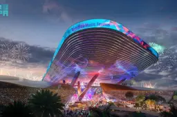Nieuwe beelden tonen bizarre F1-bocht van 70 meter hoog in Saoedi-Arabië