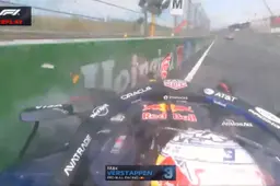 Formule 1 deelt onboardbeelden van heftige crash Verstappen op Zandvoort