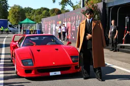 Lewis Hamilton makes statement Monza arrival in dream Ferrari F40
