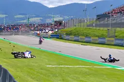 MotoGP Austria red flagged due to bizarre Marquez crash