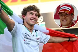 Antonelli receives ultimate Schumacher praise after historic home victory