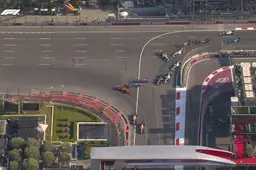 Norris betrokken in crash met Alpine-coureurs, Colapinto schakelt Gasly uit