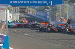 Scary crash in Formula 3 as car goes airborne at Madring