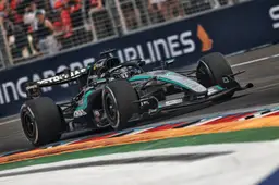Russell hits the ground running in Singapore as Antonelli struggles to keep up