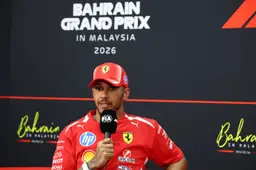 Hamilton surprised by Bahrain GP front row after major Mercedes upgrades