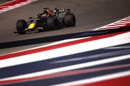 Verstappen grijpt nipt naast snelste tijd in VT1 in Austin, Mercedes buiten top drie
