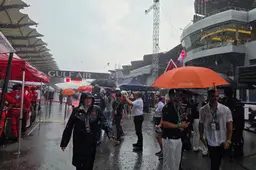Voorlopig nog geen zicht op start van F1-race in Maleisië: zelfs blikseminslag