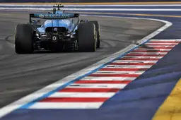 Last-minute change made to F1 Sprint grid at Singapore Grand Prix