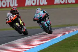 Bizarre visor incident causes red flag as MotoGP faces Indonesia delay