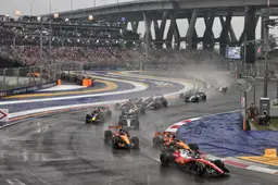 Startgrid Grand Prix van Singapore op de schop na motorwissel
