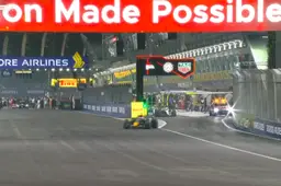 Why Verstappen did not get a penalty for strange moment before Singapore Grand Prix
