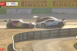 Verstappen involved in a spin in the opening laps of GT practice in Portimão