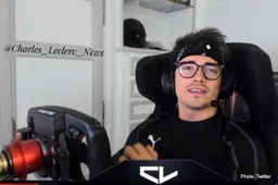 Leclerc: My girlfriend had to buy a subscription to my Twitch
