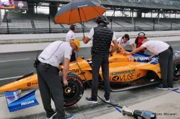 Rain spoils Alonso and McLaren Indy 500 dream
