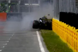 Wall of Champions claims Magnussen in qualifying