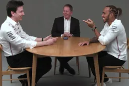 Wolff: Lewis and I never talked about it! It's all made up