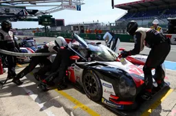 Toyota on top at the end of Le Mans Test Day