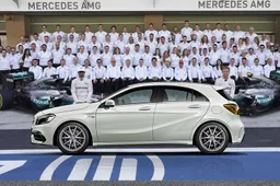 Mercedes: Thank you fans and here's an AMG A45 to try and win