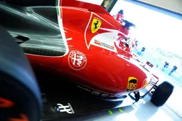 Ferrari using special non-reflective paint