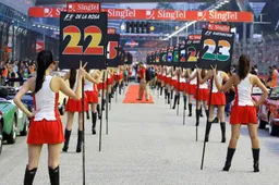 F1 championship an unusual place for a first date